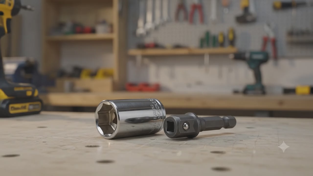 3/8 in. Universal Socket and Power Drill Adapter